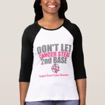 No deje al cáncer robar en segundo lugar la 2da ba camisetas