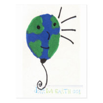 ¡No deje la tierra ir! tarjetas postales
