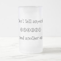 ¡no diga cualquier persona! taza de café