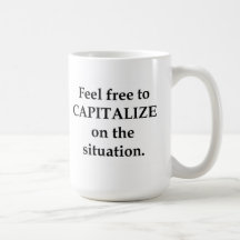 No dude en PARA CAPITALIZAR en la situación Taza De Café