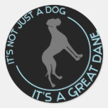 No es apenas un perro pegatinas  
