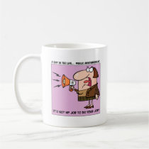 No es mi trabajo hacer su trabajo tazas