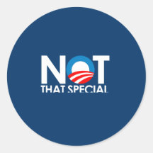 NO ESE SPECIAL ETIQUETA REDONDA
