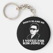 No hace Blam yo, yo votó por el llavero de Kim Jon