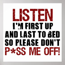 ¡No hace P*ss yo apagado!! Posters
