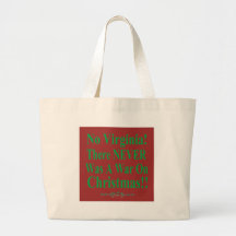No hay Virginia allí NUNCA una guerra en navidad Bolsa