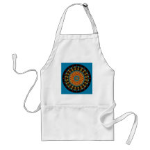 No. inspirado Navajo 4 del diseño Delantales