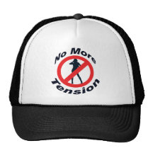 No más de tensión gorros  