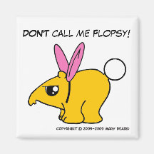 No me llame Flopsy Imanes De Nevera