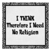 No necesite la religión invitación