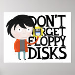 No olvide las diskettes impresiones
