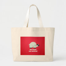 ¡No olvide su medicina! Bolsa