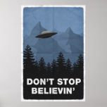 No pare Believin'… (el UFO) Impresiones
