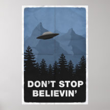 No pare Believin'… (el UFO) Impresiones