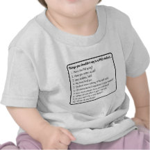 No pida un PhD Camisetas