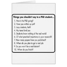 No pida un PhD Felicitacion
