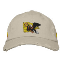 No pise en mí gorra bordada