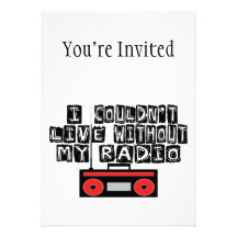 No podría vivir sin mi radio anuncios personalizados