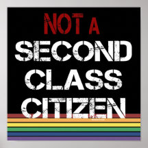 No posters del ciudadano de la segunda clase