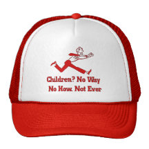 No quiera a los niños gorras de camionero