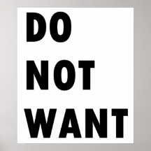 No quiera poster