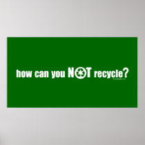 ¿No reciclar? Posters