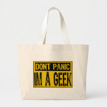 No se atierra la muestra Im un friki - amarillo/ne Bolsas De Mano