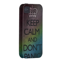No se atierre vibe iPhone 4 carcasa