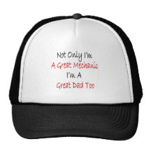 No sólo soy gran mecánico que soy un gran papá tam gorras