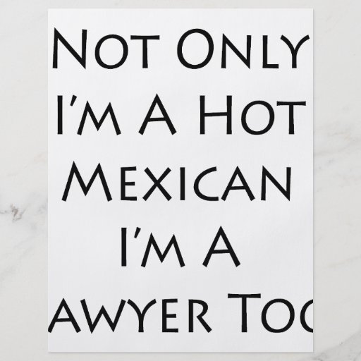 No sólo soy un mexicano caliente que soy abogado t tarjetón