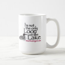 No soy el único bribón en el lago tazas