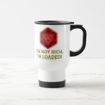 No soy rico.  ¡Me cargan! Tazas De Café