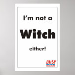 No soy un poster de la bruja