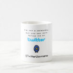 No soy una celebridad… me sigo en gorjeo taza de café
