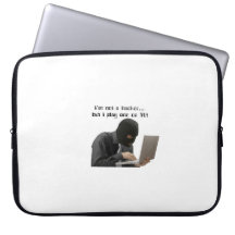 No soy una manga del ordenador portátil del pirata funda ordendadores