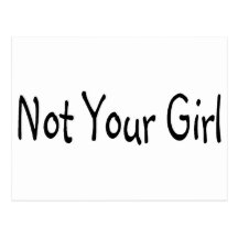 No su chica postales