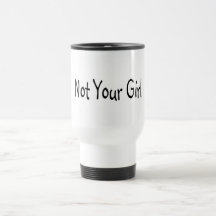 No su chica taza de café