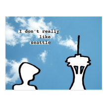 No tengo gusto realmente de Seattle Postal