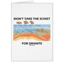 No tome el esquisto para el granito (el humor de l felicitación