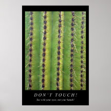 "NO TOQUE!" Poster