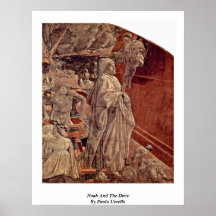 Noah y la paloma de Paolo Uccello Impresiones