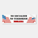 NObama3 Etiqueta De Parachoque