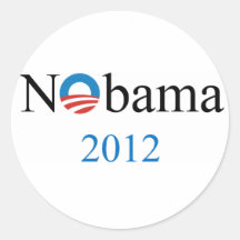 Nobama 2012 etiqueta
