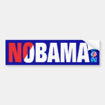 NOBAMA 2012 PEGATINA DE PARACHOQUE