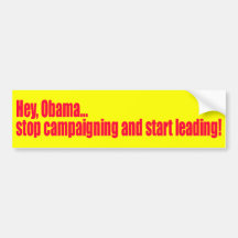 nobama etiqueta de parachoque