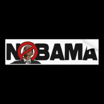 NOBama pegatinas de parachoque