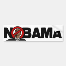 NOBama Etiqueta De Parachoque