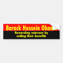 nobama etiqueta de parachoque