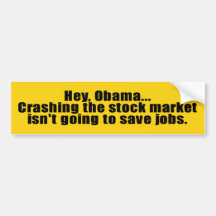 nobama etiqueta de parachoque
