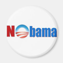 Nobama - ningún Obama Imán Para Frigorifico